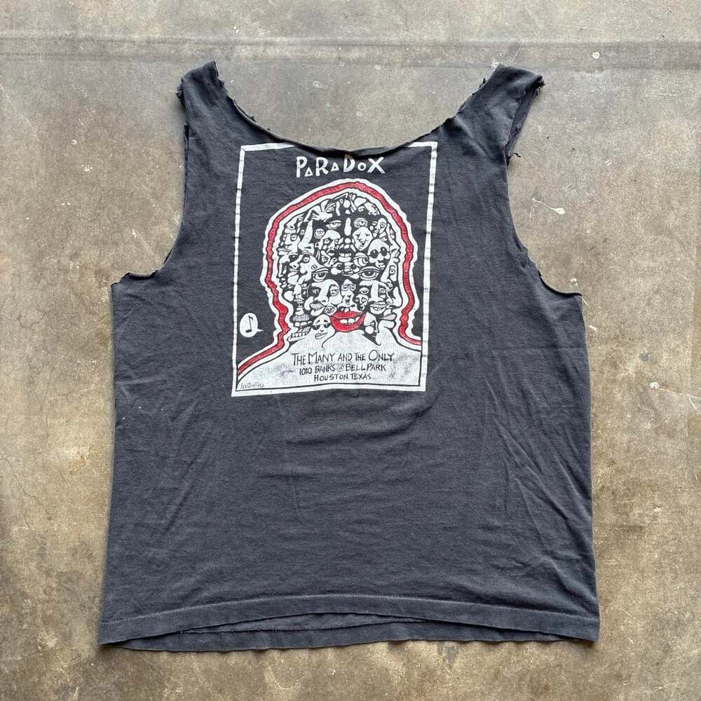 Vintage 1992 Paradox The Many And The Only Promo Tank Top L